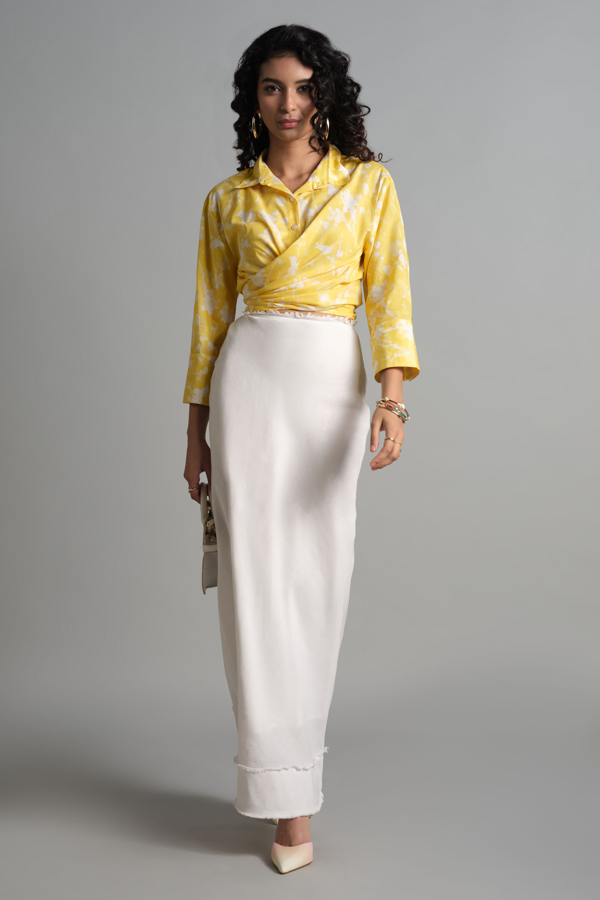 Summerly Shirt, Yellow, image 3